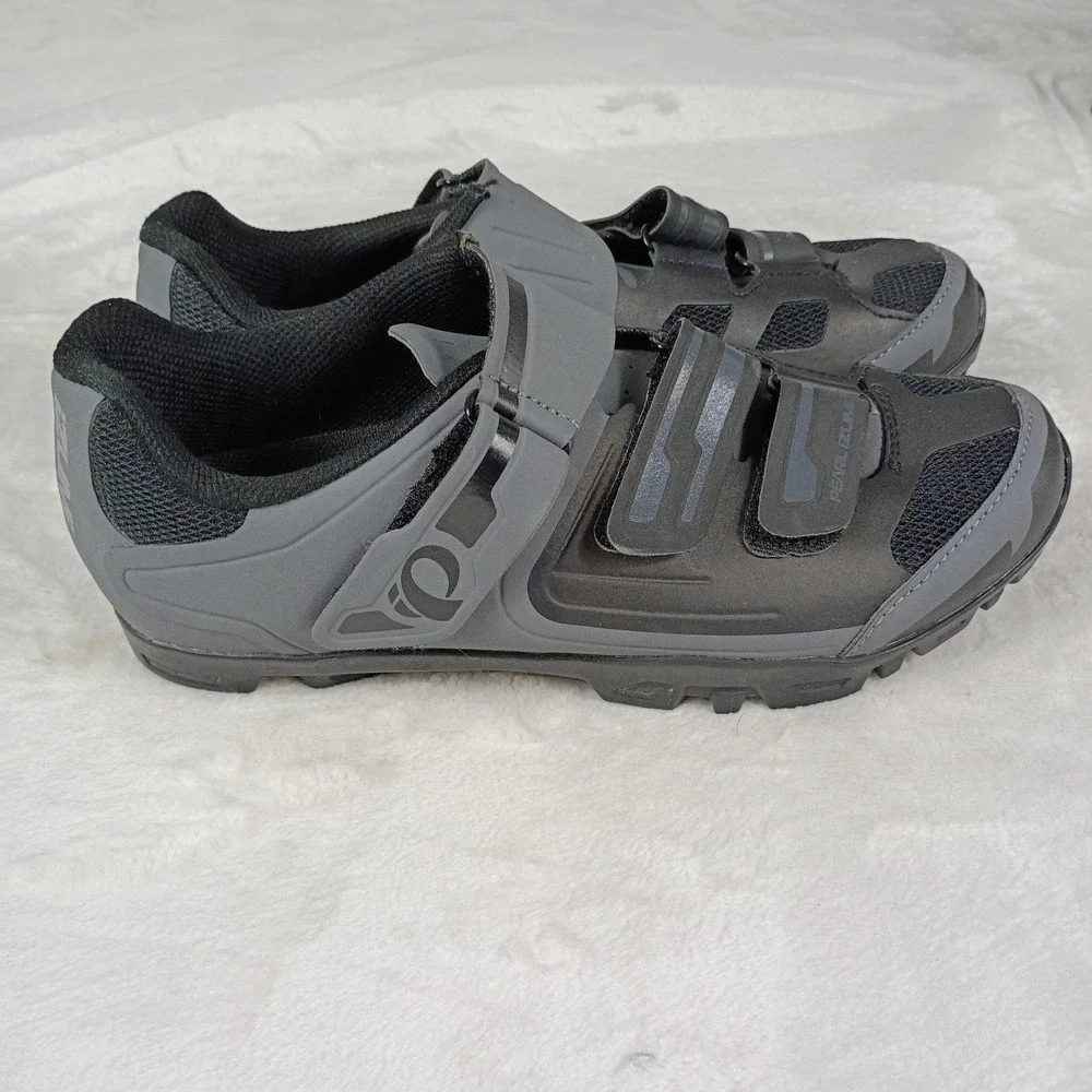 Pearl Izumi Cycling Shoes Women 41 Black Grey All-Road v4 Mountain Bike SPD Gear